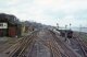 General view of Mostyn station looking west from the North signal box on 17th April 1968
