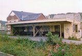 The derelict station at Braunton c1978