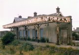 The derelict station at Mortehoe c1978