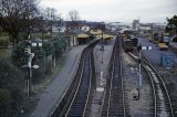 Yeovil Pen Mill Railway Station c1975