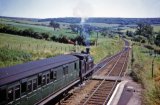 No. 31 departs Wroxall with a summer Sunday service for Ventnor on 2nd July 1961