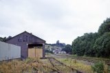 Newcastle Emlyn goods shed and yard in January 1974