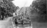 Leeds & Liverpool Canal, Bingley 5-Rise & Barge Edith