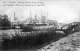 The SS Fearless negotiates Barton Swing Bridge over the Manchester Ship Canal circa 1905
