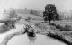 Oxford Canal, Napton Lock & Barge c1908