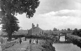 A view of the Taunton & Bridgwater Canal at Bridgwater circa 1910
