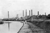 Middlewich Salt Works on the Trent & Mersey Canal circa 1906