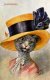 Arthur Thiele, Lady Cat in Black Ribbon Hat