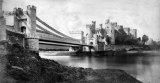 Conway Castle & Bridges c1862