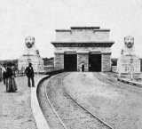 Very rare image. Station was only open 1851-1858