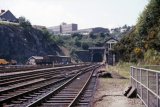 Bangor Railway Station Tunnel & Signal Box c1970