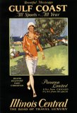 Illinos Central Gulf Coast US Ad. Golf 1930s