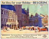 Belgium  Southern Railway Poster Type Advert 1930s
