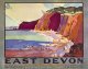 East Devon Southern Railway Poster Type Advert 1930s