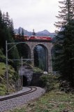 No 641 on Albula Viaduct 23.9.1997
