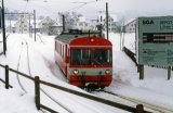 Tram No 115 at Gais nr St Gallen 27.2.1988