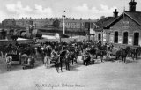 Clitheroe Railway Station, milk despatch