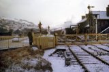 Showing level crossing in snow of 2.1963