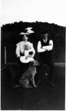 Scilly isles 1912 Tommy wife and child CMc.jpg