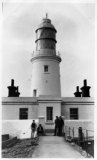 Scilly isles Round Island Lighthouse workmen 1912 CMc.jpg