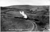 Devon Railway Lynton and Barnstaple Railway train in countryside c1925 CMc.jpg
