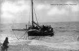 Caister lifeboat, launch of Nancy Lucy c1905.jpg