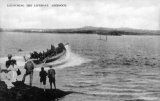 Abersoch lifeboat, launching c1908.jpg