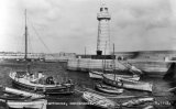 Donaghadee lifeboat & lighthouse c1950.jpg