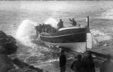 Moelfre lifeboat launching c1920.jpg