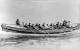Tenby lifeboat William and Mary Devey & crew c1910.jpg