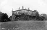 Springwood Hall, Compstall, near Marple circa 1905. Now demolished