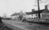 Half timbered cottages at Marple circa 1904